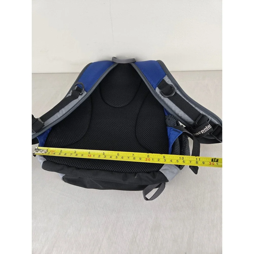 Onepolar Performance Blue Grey Ripstop Nylon Bungee Hiking‎ Daypack Backpack
